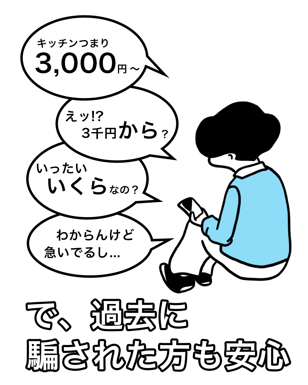 京都のキッチンつまり修理専門業者