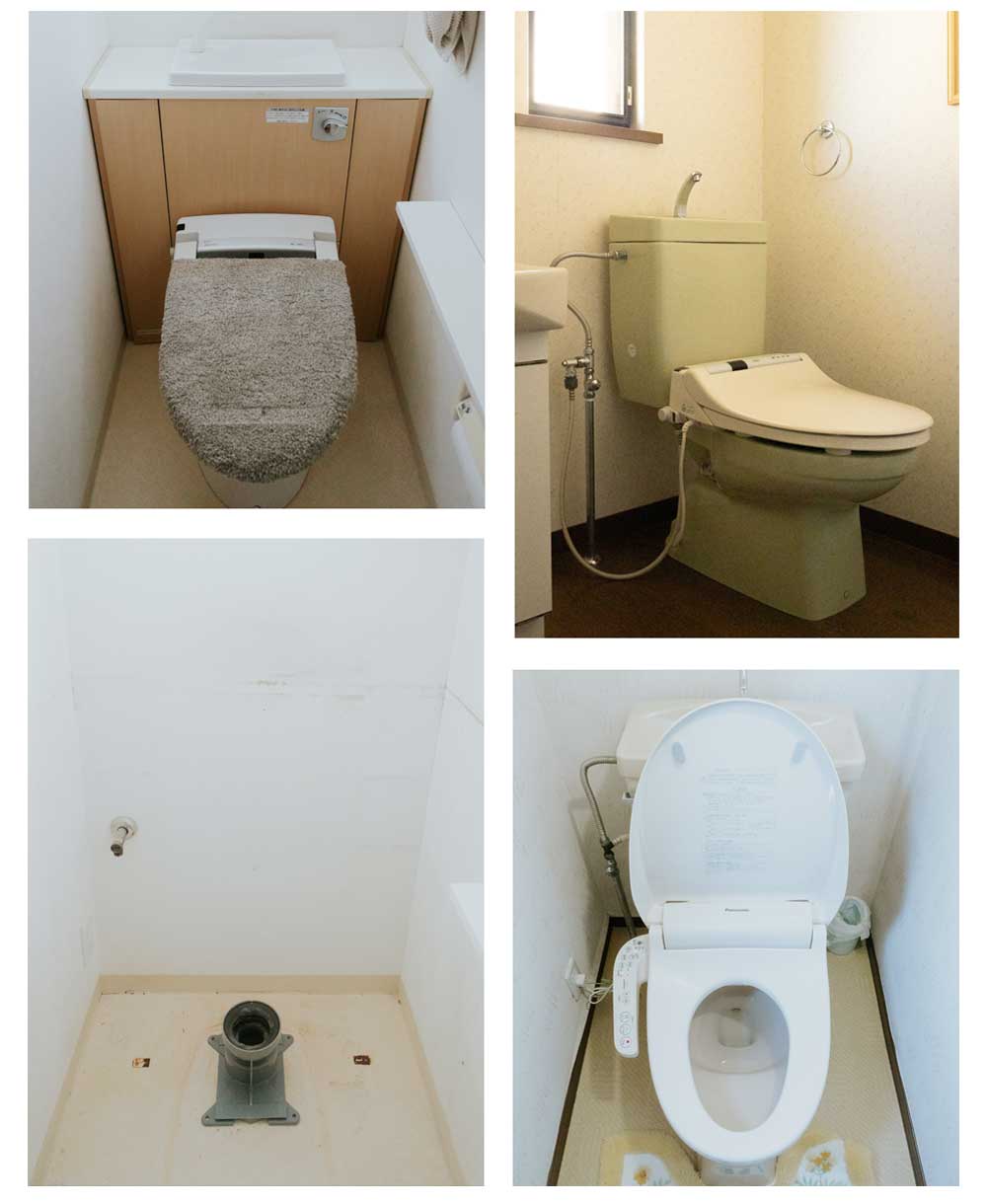 大阪のトイレつまり除去作業料金の例